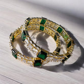 Emerald Bangles