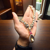 Sapphire Kundan Set