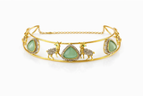 The Emerald Stag Choker