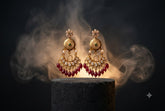 Ruby Aura Earrings
