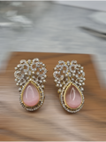 Crown Earrings Champagne