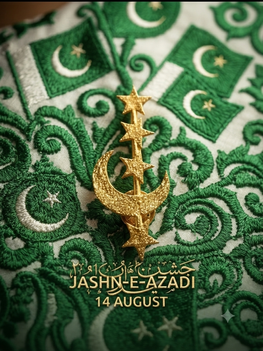 14th August Brooch