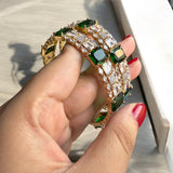 Emerald Bangles