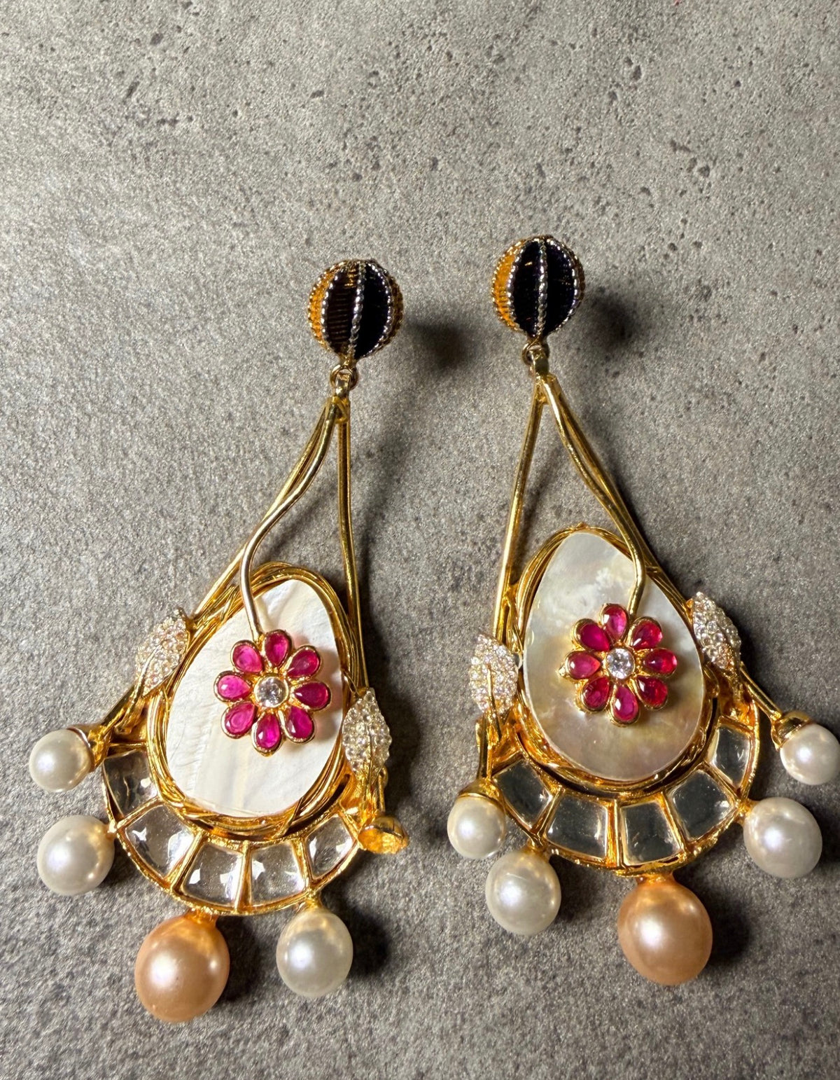 Mother of pearl earrings