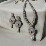Zirconium Mala with Earrings